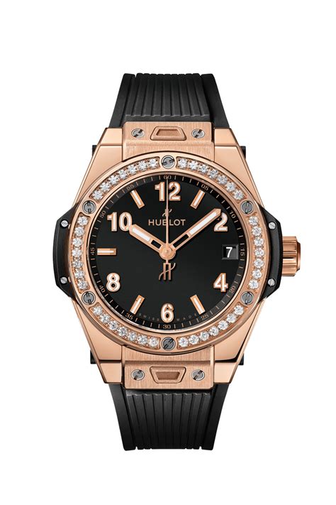 Big Bang One Click King Gold Diamonds 39 mm 